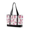 thumbnail image 1 of FORMRS Laptop Tote Bag for Women with 15.6" Computer Compartments Handbag, Pink Popsicle Pattern, 1 of 7