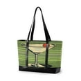 thumbnail image 1 of FORMRS Laptop Tote Bag for Women with 15.6" Computer Compartments Handbag, Red Martini, 1 of 7