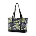 thumbnail image 1 of FORMRS Canvas Laptop Tote Bag for Women with 15.6" Computer Compartments Shoulder Handbag, Retro Floral Pattern, 1 of 7