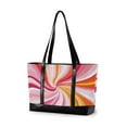 thumbnail image 1 of FORMRS Laptop Tote Bag for Women with 15.6" Computer Compartments Handbag, Swirling Lines, 1 of 7