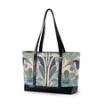 thumbnail image 1 of FORMRS Canvas Laptop Tote Bag for Women with 15.6" Computer Compartments Shoulder Handbag, Vibrant Abstract Design, 1 of 7