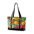 thumbnail image 1 of FORMRS Laptop Tote Bag for Women with 15.6" Computer Compartments Handbag, Vibrant Tomatoes, 1 of 7