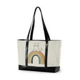 thumbnail image 1 of FORMRS Laptop Tote Bag for Women with 15.6" Computer Compartments Handbag, White Cat Rainbow, 1 of 7