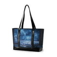 thumbnail image 1 of FORMRS Canvas Laptop Tote Bag for Women with 15.6" Computer Compartments Shoulder Handbag, Window Space, 1 of 7
