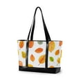 thumbnail image 1 of FORMRS Laptop Tote Bag for Women with 15.6" Computer Compartments Handbag, Yellow Leaves, 1 of 7