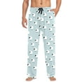 thumbnail image 1 of FORMRS Mens Pajama Pants with Pockets Cotton Sleepwear Lounge Bottoms Sizes S-2XL, Cartoon Sheep Pattern, 1 of 7