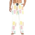 thumbnail image 1 of FORMRS Mens Pajama Pants with Pockets Cotton Sleepwear Lounge Bottoms Sizes S-2XL, Cute Gummy Bears Pattern, 1 of 7