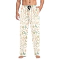 thumbnail image 1 of FORMRS Mens Pajama Pants with Pockets Soft Cotton Sleepwear Lounge Bottoms, Sizes S-2XL, Forest Pastel, 1 of 7
