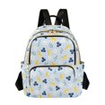thumbnail image 1 of FORMRS Mini Backpack Purse for Women Quilted Travel Daypack Casual Shoulder Bag, Blue Blueberries Pattern, 1 of 7