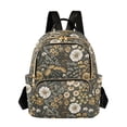 thumbnail image 1 of FORMRS Mini Backpack Purse for Women Quilted Travel Daypack Casual Shoulder Bag, Floral Wilderness Pattern, 1 of 7