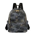 thumbnail image 1 of FORMRS Mini Backpack Purse for Women Quilted Travel Daypack Casual Shoulder Bag, Gray Sky Pattern, 1 of 7