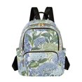 thumbnail image 1 of FORMRS Mini Backpack Purse for Women Quilted Travel Daypack Casual Shoulder Bag, Vibrant Hydrangeas Pattern, 1 of 7