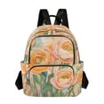 thumbnail image 1 of FORMRS Mini Backpack Purse for Women Travel Daypack Casual Shoulder Bag, Abstract Floral Art, 1 of 7
