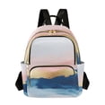 thumbnail image 1 of FORMRS Mini Backpack Purse for Women Quilted Travel Daypack Casual Shoulder Bag, Abstract Painting, 1 of 7