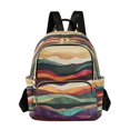 thumbnail image 1 of FORMRS Mini Backpack Purse for Women Quilted Travel Daypack Casual Shoulder Bag, Artistic Desert Pattern, 1 of 7