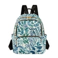 thumbnail image 1 of FORMRS Mini Backpack Purse for Women Travel Daypack Casual Shoulder Bag, Beautiful Leaves Pattern, 1 of 7