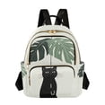 thumbnail image 1 of FORMRS Mini Backpack Purse for Women Travel Daypack Casual Shoulder Bag, Black Cat Umbrella, 1 of 7