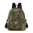 thumbnail image 1 of FORMRS Mini Backpack Purse for Women Travel Daypack Casual Shoulder Bag, Black Flower Pattern, 1 of 7