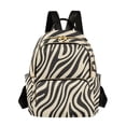 thumbnail image 1 of FORMRS Mini Backpack Purse for Women Quilted Travel Daypack Casual Shoulder Bag, Black Lines, 1 of 7