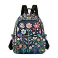 thumbnail image 1 of FORMRS Mini Backpack Purse for Women Travel Daypack Casual Shoulder Bag, Bloom Flowers, 1 of 7
