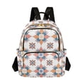 thumbnail image 1 of FORMRS Mini Backpack Purse for Women Travel Daypack Casual Shoulder Bag, Blue Abstract Pattern, 1 of 7
