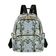 thumbnail image 1 of FORMRS Mini Backpack Purse for Women Quilted Travel Daypack Casual Shoulder Bag, Blue Blossom, 1 of 7