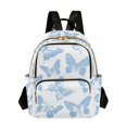 thumbnail image 1 of FORMRS Mini Backpack Purse for Women Travel Daypack Casual Shoulder Bag, Blue Butterfly, 1 of 7