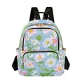 thumbnail image 1 of FORMRS Mini Backpack Purse for Women Travel Daypack Casual Shoulder Bag, Blue Floral, 1 of 7
