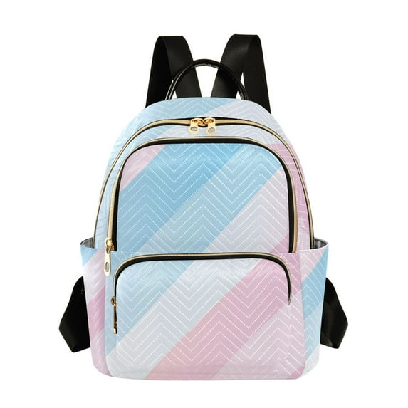 FORMRS Mini Backpack Purse for Women Travel Daypack Casual Shoulder Bag, Blue Gradient