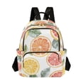thumbnail image 1 of FORMRS Mini Backpack Purse for Women Travel Daypack Casual Shoulder Bag, Candy Grapefruit Slices, 1 of 7
