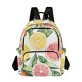 thumbnail image 1 of FORMRS Mini Backpack Purse for Women Travel Daypack Casual Shoulder Bag, Candy Grapefruit, 1 of 7