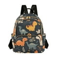 thumbnail image 1 of FORMRS Mini Backpack Purse for Women Quilted Travel Daypack Casual Shoulder Bag, Cartoon Dinosaur, 1 of 7