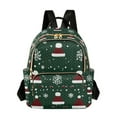 thumbnail image 1 of FORMRS Mini Backpack Purse for Women Travel Daypack Casual Shoulder Bag, Christmas Santa Hats, 1 of 7