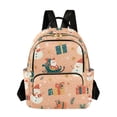 thumbnail image 1 of FORMRS Mini Backpack Purse for Women Travel Daypack Casual Shoulder Bag, Christmas Santa, 1 of 7