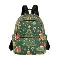 thumbnail image 1 of FORMRS Mini Backpack Purse for Women Travel Daypack Casual Shoulder Bag, Christmas Tree, 1 of 7