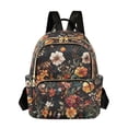 thumbnail image 1 of FORMRS Mini Backpack Purse for Women Travel Daypack Casual Shoulder Bag, Colorful Flower, 1 of 7