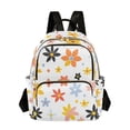 thumbnail image 1 of FORMRS Mini Backpack Purse for Women Travel Daypack Casual Shoulder Bag, Colorful Retro Floral, 1 of 7