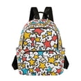 thumbnail image 1 of FORMRS Mini Backpack Purse for Women Travel Daypack Casual Shoulder Bag, Colorful Stars, 1 of 7