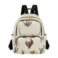 thumbnail image 1 of FORMRS Mini Backpack Purse for Women Quilted Travel Daypack Casual Shoulder Bag, Cowboy Pattern, 1 of 7