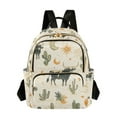 thumbnail image 1 of FORMRS Mini Backpack Purse for Women Travel Daypack Casual Shoulder Bag, Cowboy Pattern, 1 of 7
