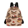 thumbnail image 1 of FORMRS Mini Backpack Purse for Women Travel Daypack Casual Shoulder Bag, Creamy Cake, 1 of 7