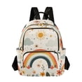 thumbnail image 1 of FORMRS Mini Backpack Purse for Women Travel Daypack Casual Shoulder Bag, Cute Rainbow, 1 of 7