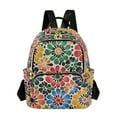 thumbnail image 1 of FORMRS Mini Backpack Purse for Women Travel Daypack Casual Shoulder Bag, Dark Floral, 1 of 7