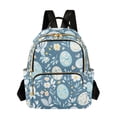 thumbnail image 1 of FORMRS Mini Backpack Purse for Women Travel Daypack Casual Shoulder Bag, Easter Eggs, 1 of 7