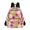 thumbnail image 1 of FORMRS Mini Backpack Purse for Women Travel Daypack Casual Shoulder Bag, Floral Raspberries, 1 of 7