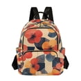 thumbnail image 1 of FORMRS Mini Backpack Purse for Women Travel Daypack Casual Shoulder Bag, Flowers Pattern, 1 of 7