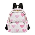 thumbnail image 1 of FORMRS Mini Backpack Purse for Women Travel Daypack Casual Shoulder Bag, Geometric Love, 1 of 7