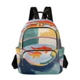 thumbnail image 1 of FORMRS Mini Backpack Purse for Women Travel Daypack Casual Shoulder Bag, Goldfish Bowl, 1 of 7