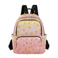 thumbnail image 1 of FORMRS Mini Backpack Purse for Women Travel Daypack Casual Shoulder Bag, Gradient Pink Stars, 1 of 7