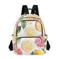 thumbnail image 1 of FORMRS Mini Backpack Purse for Women Travel Daypack Casual Shoulder Bag, Grapefruit Slices, 1 of 7